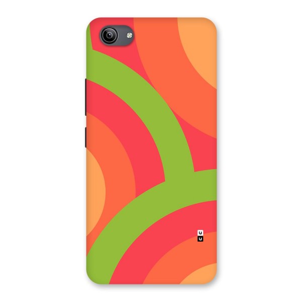 Rounded Shapes Back Case for Vivo Y81i
