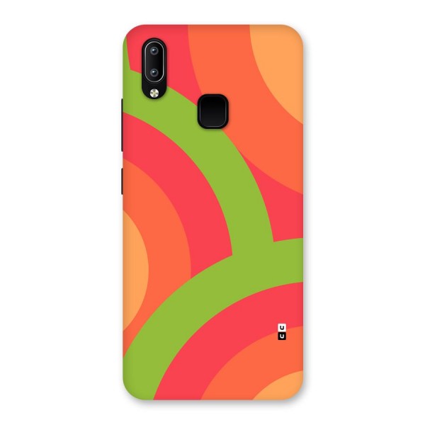 Rounded Shapes Back Case for Vivo Y93