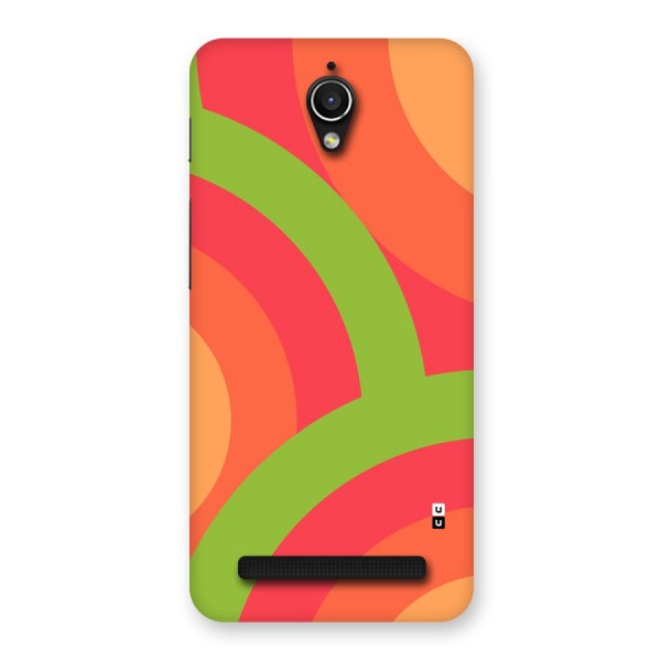Rounded Shapes Back Case for Zenfone Go