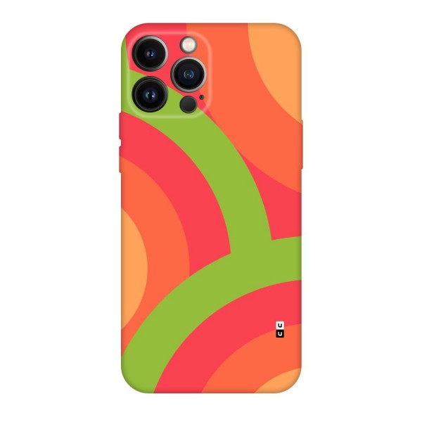 Rounded Shapes Back Case for iPhone 13 Pro Max