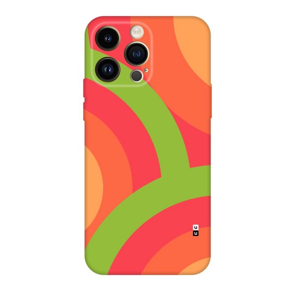 Rounded Shapes Back Case for iPhone 14 Pro Max
