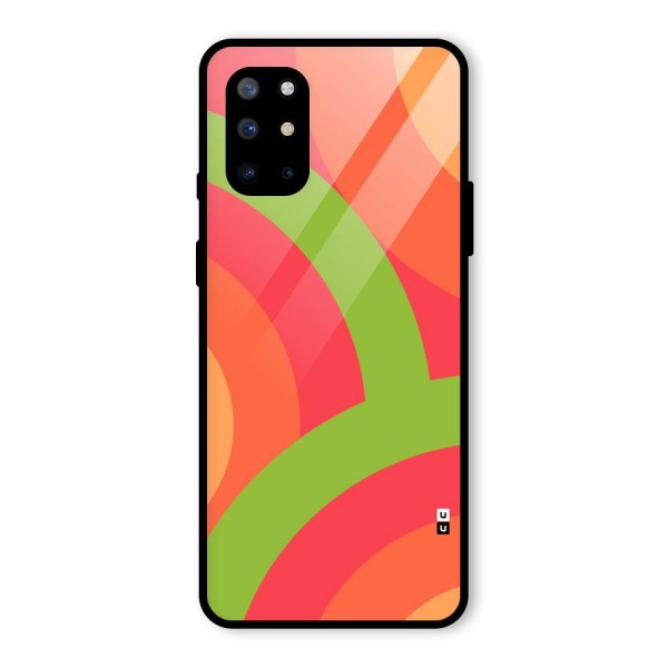 Rounded Shapes Glass Back Case for OnePlus 8T