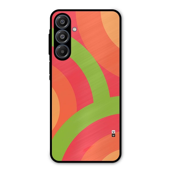 Rounded Shapes Metal Back Case for Galaxy A16 5G