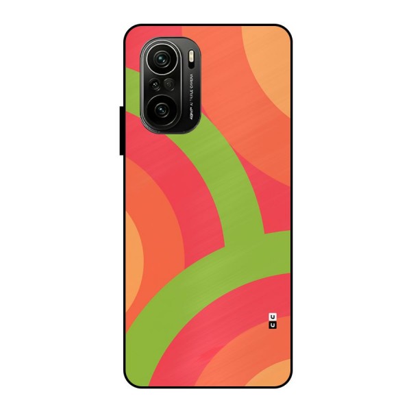Rounded Shapes Metal Back Case for Mi 11X Pro