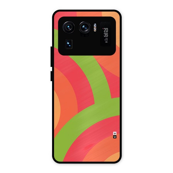 Rounded Shapes Metal Back Case for Mi 11 Ultra