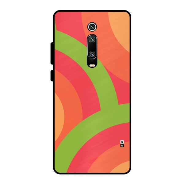 Rounded Shapes Metal Back Case for Redmi K20