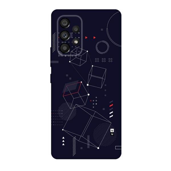Royal Abstract Shapes Back Case for Galaxy A53 5G