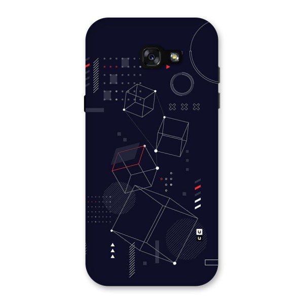 Royal Abstract Shapes Back Case for Galaxy A7 (2017)