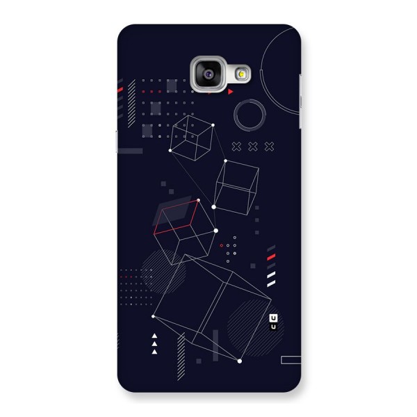 Royal Abstract Shapes Back Case for Galaxy A9