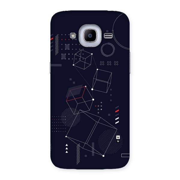 Royal Abstract Shapes Back Case for Galaxy J2 2016