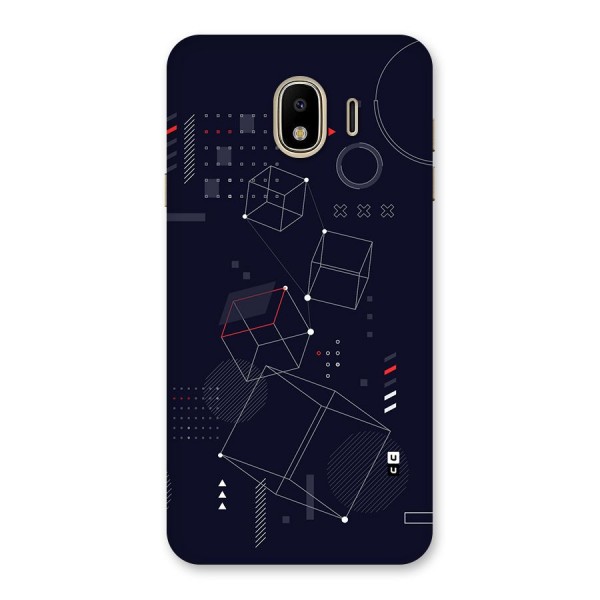 Royal Abstract Shapes Back Case for Galaxy J4