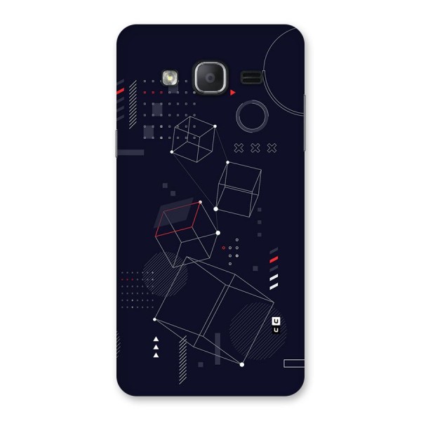 Royal Abstract Shapes Back Case for Galaxy On7 2015