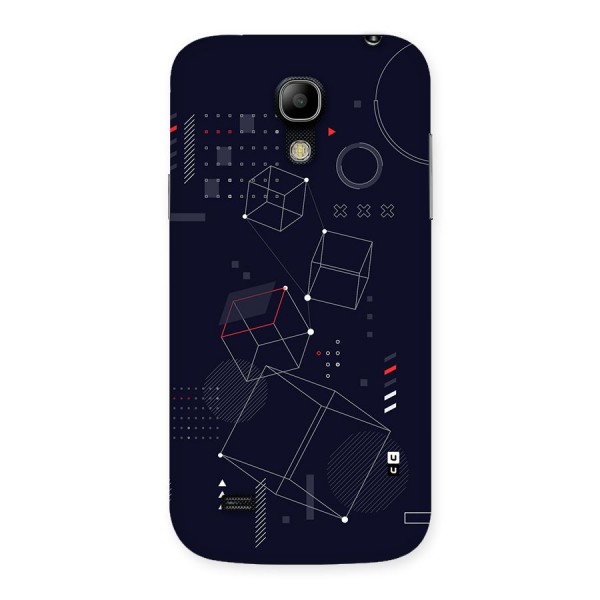 Royal Abstract Shapes Back Case for Galaxy S4 Mini