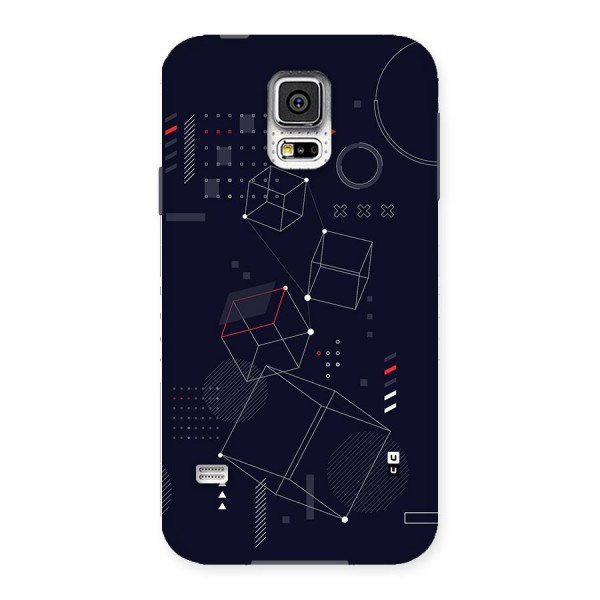 Royal Abstract Shapes Back Case for Galaxy S5