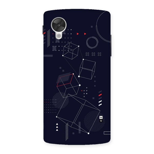 Royal Abstract Shapes Back Case for Google Nexus 5