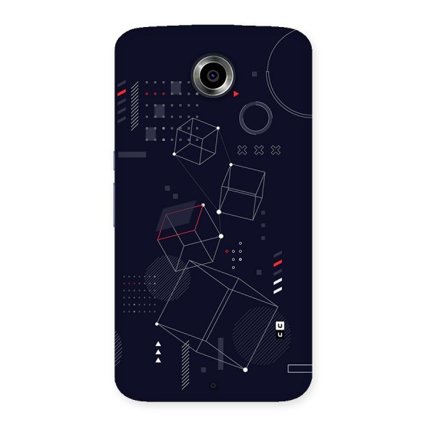 Royal Abstract Shapes Back Case for Google Nexus 6