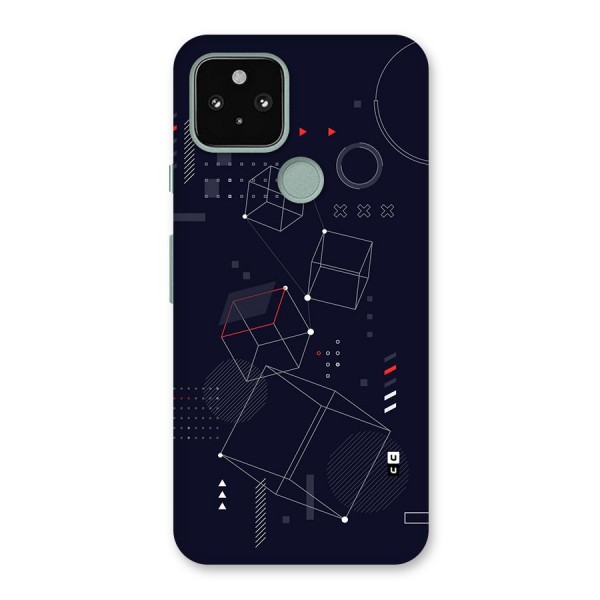 Royal Abstract Shapes Back Case for Google Pixel 5