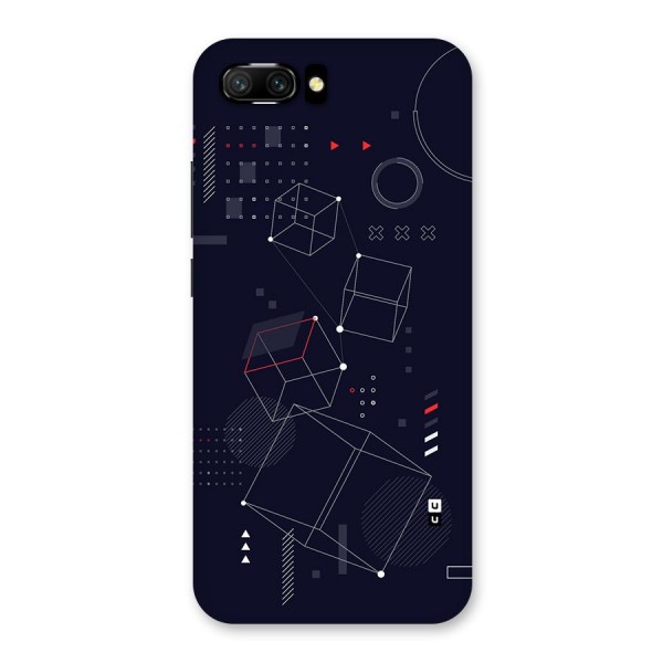 Royal Abstract Shapes Back Case for Honor 10
