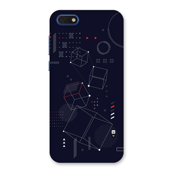 Royal Abstract Shapes Back Case for Honor 7s