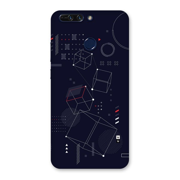 Royal Abstract Shapes Back Case for Honor 8 Pro