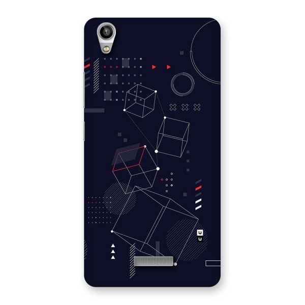 Royal Abstract Shapes Back Case for Lava Pixel V1