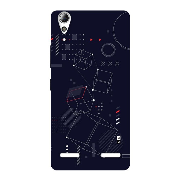 Royal Abstract Shapes Back Case for Lenovo A6000 Plus