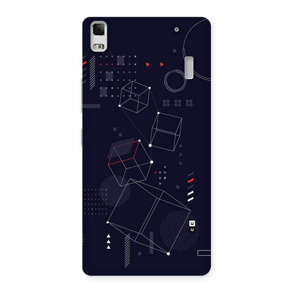 Royal Abstract Shapes Back Case for Lenovo K3 Note