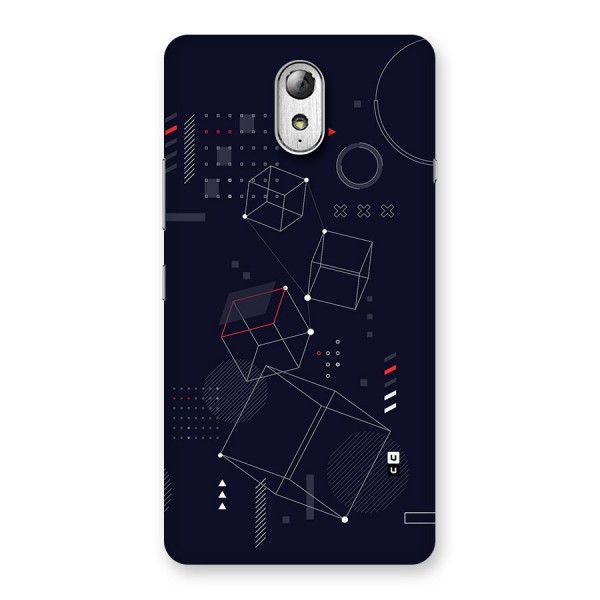 Royal Abstract Shapes Back Case for Lenovo Vibe P1M