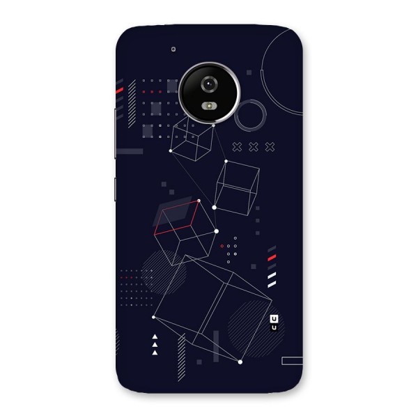 Royal Abstract Shapes Back Case for Moto G5