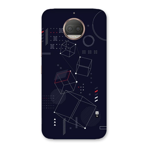 Royal Abstract Shapes Back Case for Moto G5s Plus