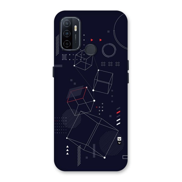 Royal Abstract Shapes Back Case for Oppo A33 (2020)