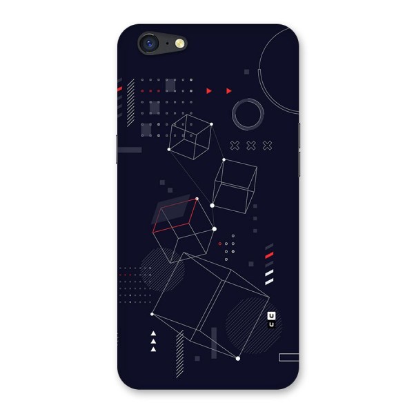 Royal Abstract Shapes Back Case for Oppo A71