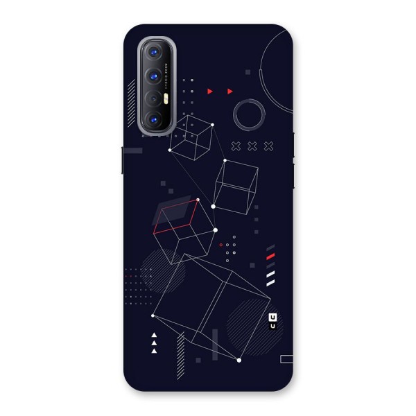 Royal Abstract Shapes Back Case for Oppo Reno3 Pro