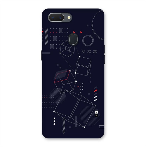 Royal Abstract Shapes Back Case for Realme 2