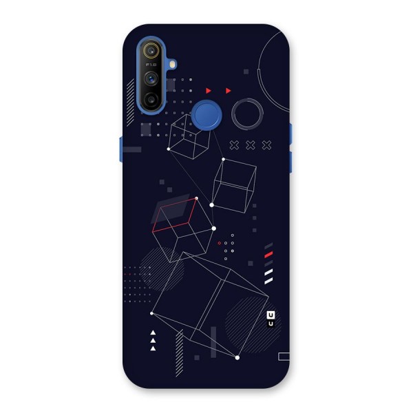 Royal Abstract Shapes Back Case for Realme Narzo 10A