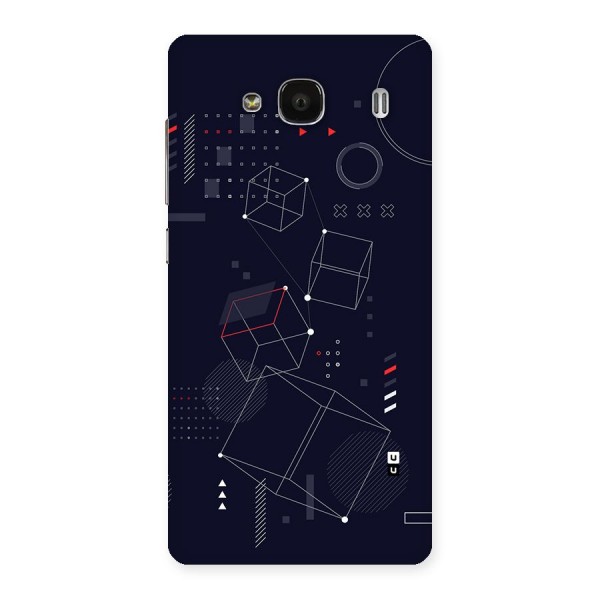 Royal Abstract Shapes Back Case for Redmi 2