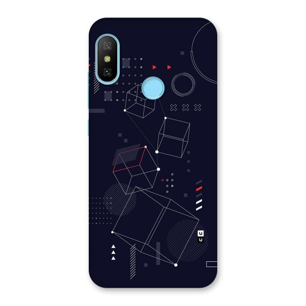 Royal Abstract Shapes Back Case for Redmi 6 Pro