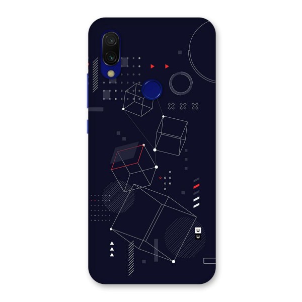 Royal Abstract Shapes Back Case for Redmi 7