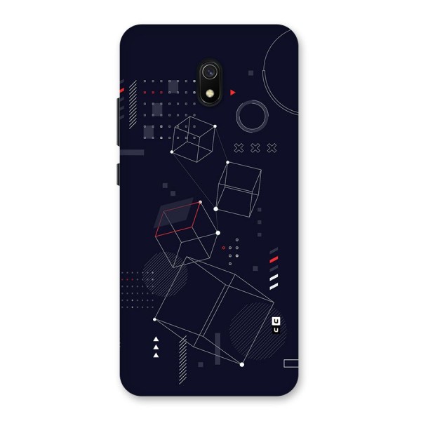 Royal Abstract Shapes Back Case for Redmi 8A