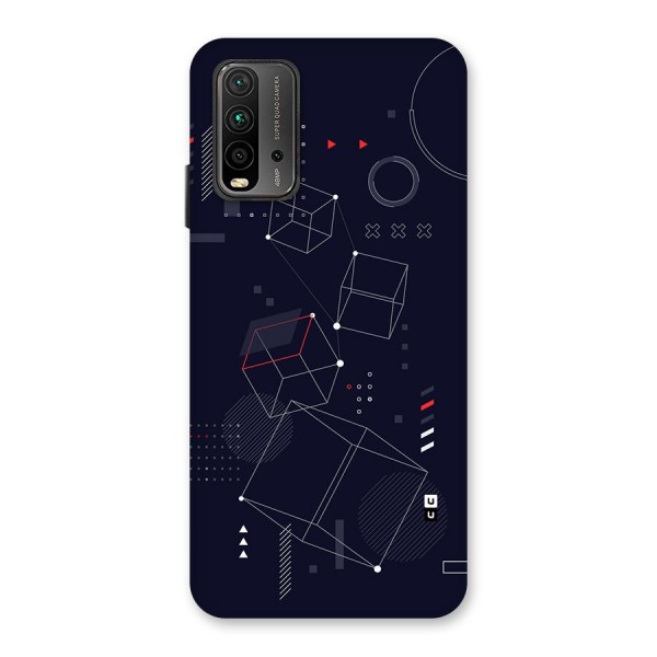 Royal Abstract Shapes Back Case for Redmi 9 Power