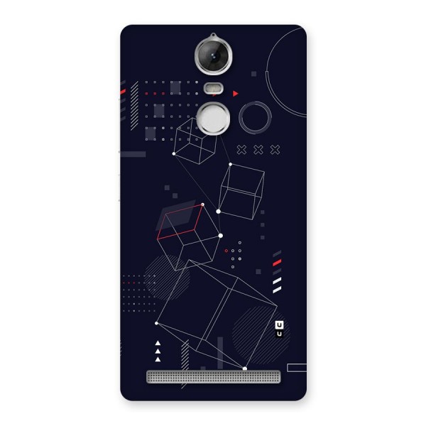 Royal Abstract Shapes Back Case for Vibe K5 Note