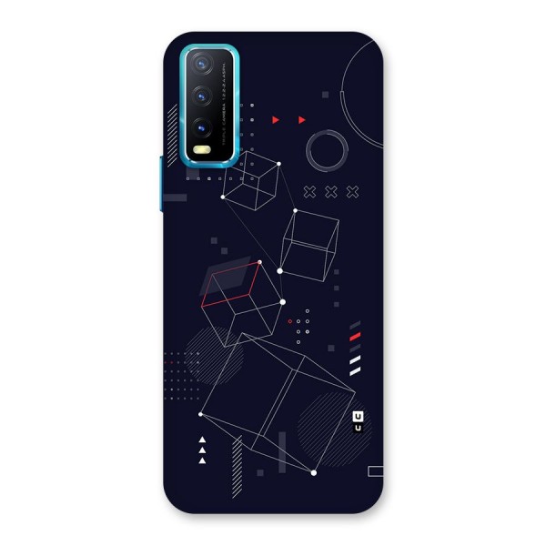 Royal Abstract Shapes Back Case for Vivo Y12s