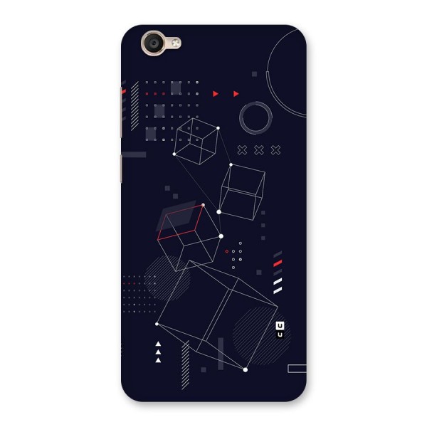 Royal Abstract Shapes Back Case for Vivo Y55L