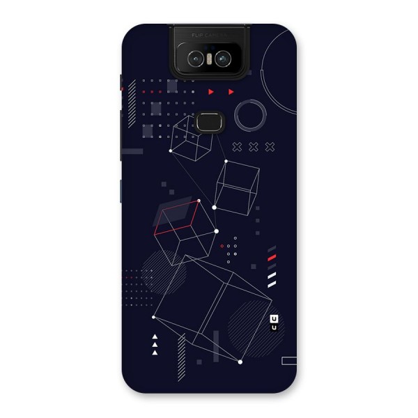 Royal Abstract Shapes Back Case for Zenfone 6z