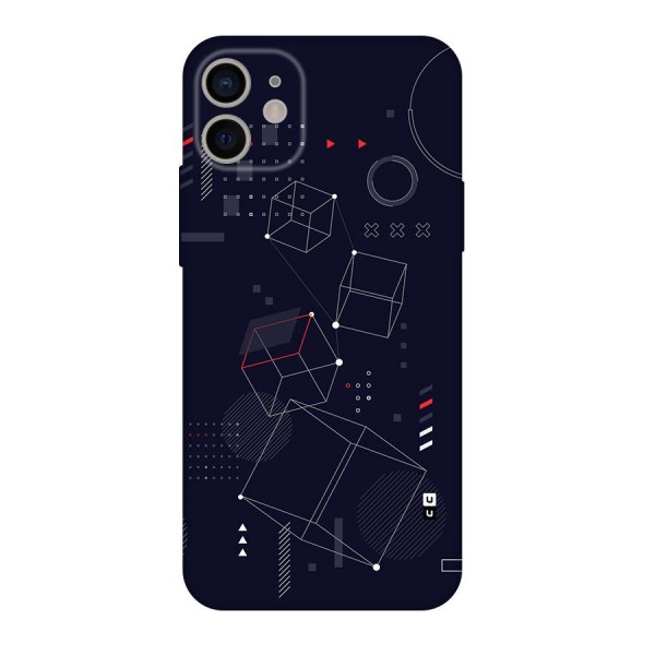 Royal Abstract Shapes Back Case for iPhone 11