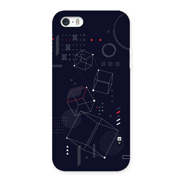 Royal Abstract Shapes Back Case for iPhone SE 2016