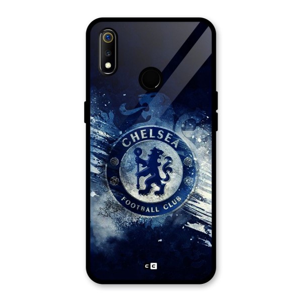 Royal Blues Squad Glass Back Case for Realme 3
