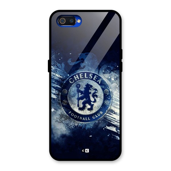 Royal Blues Squad Glass Back Case for Realme C2