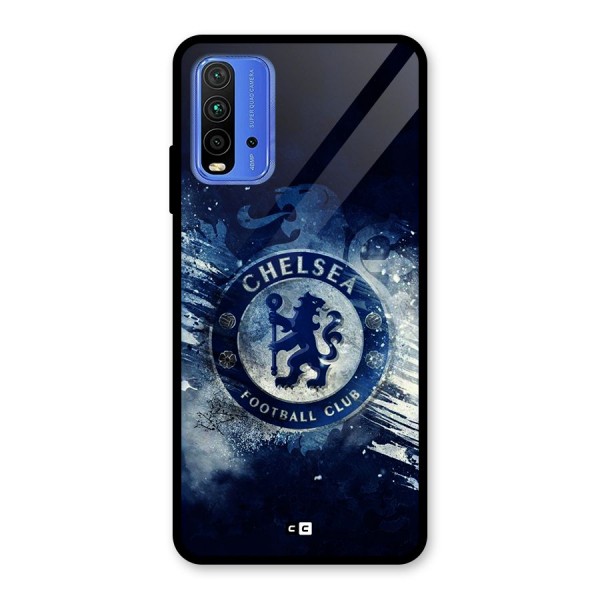 Royal Blues Squad Glass Back Case for Redmi 9 Power