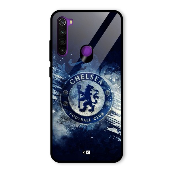 Royal Blues Squad Glass Back Case for Redmi Note 8